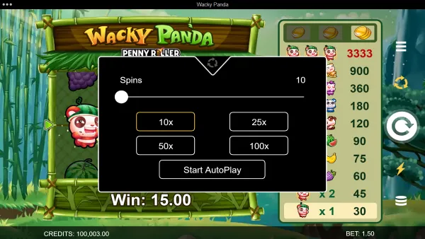 Wacky Panda gameplay screenshot 2